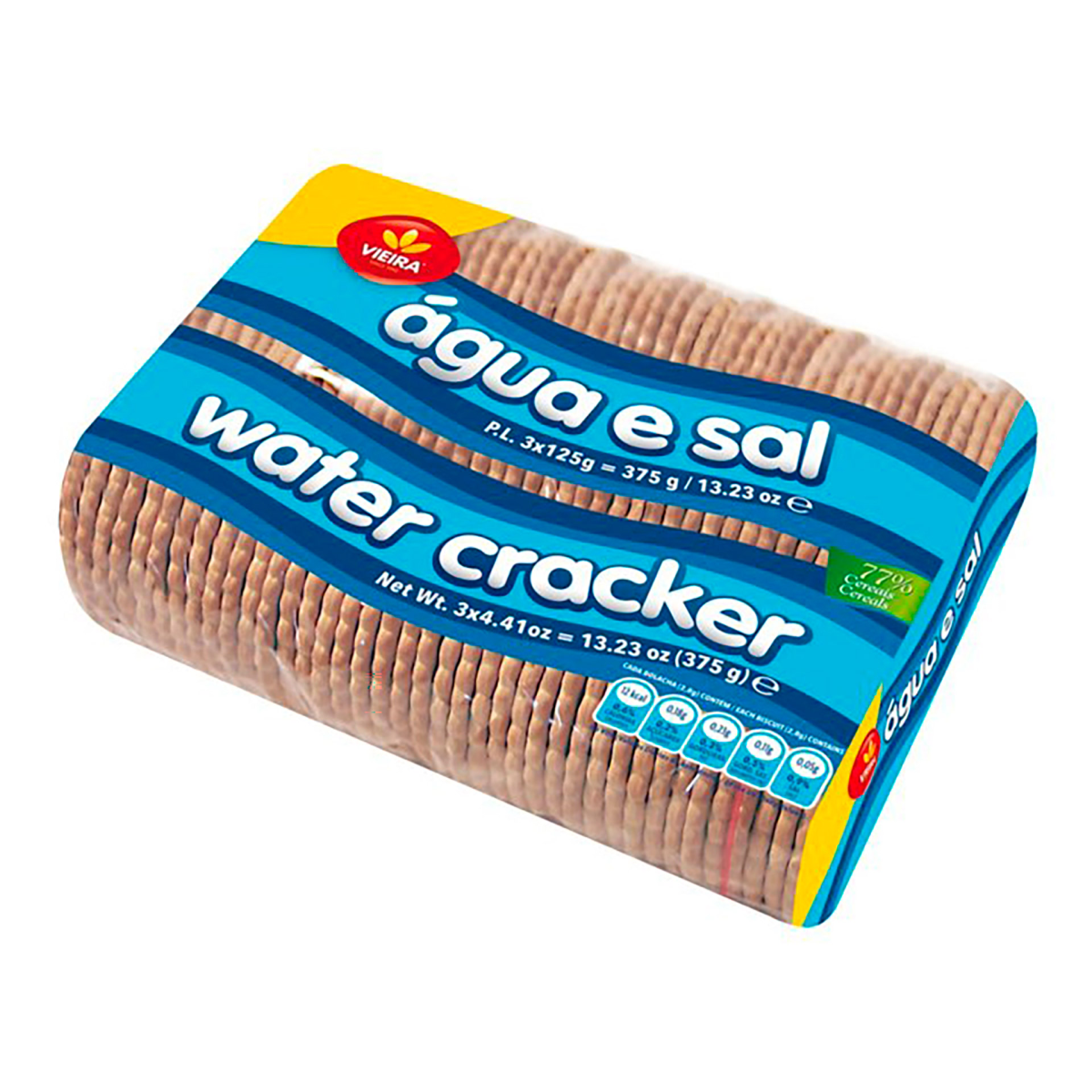 Bolacha Água e Sal Tripack 20x(3x125 g) - 4163 - Aviludo - Distribuição ...